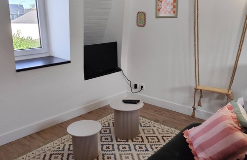 Lannilis Apartment | Bohemian studio close to beaches and hiking.