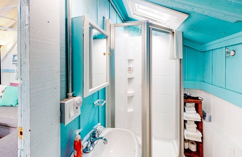 Old Town Apartment | Bohemian water view retreat with well-stocked kitchenette, internet, & patio