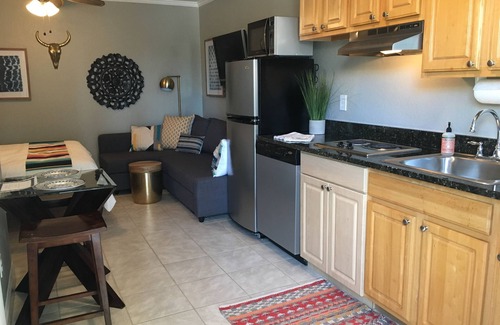 Redington Beach Apartment | Boho Beach Getaway with pool-Clearwater/St. Pete Beach-3 min. walk to beach