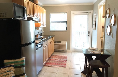 Redington Beach Apartment | Boho Beach Getaway with pool-Clearwater/St. Pete Beach-3 min. walk to beach
