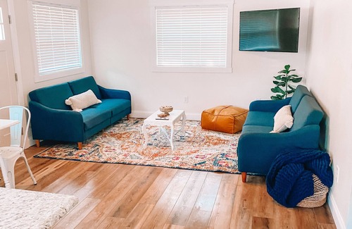 Mears Cottage | Boho Bungalow by Charming Cottages, LLCnSilver Lake Sand Dunes - Mears, MI