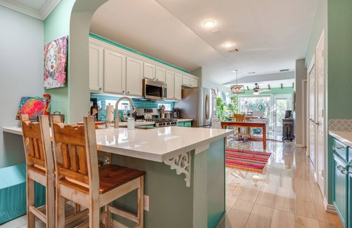 Kyle House | Boho-Chic Retreat w/Yard, 22 Mi to Dtwn Austin!