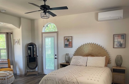 Las Cruces Apartment | Boho Chic Retreat with Private Patio Near Downtown Las Cruces
