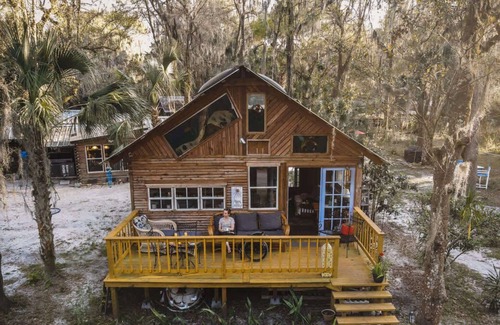 Nichols Cottage | BoHo Love Nest Tiny Cottage at The Love Lodge Estate