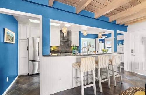 North Pacific Beach House | Boho Oasis with Pool, Spa, Firepit, BBQ, Ping Pong