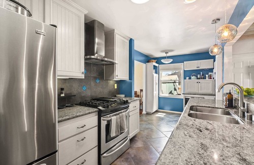 North Pacific Beach House | Boho Oasis with Pool, Spa, Firepit, BBQ, Ping Pong