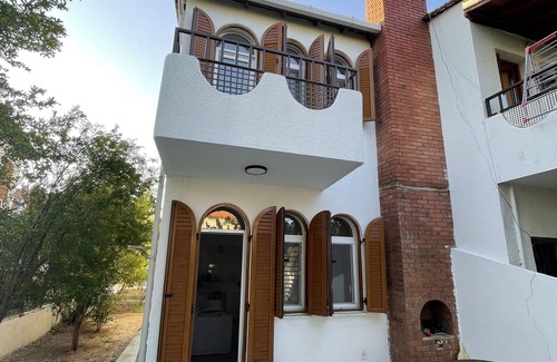 Foca House | Boho Style Foça Haus Befindet Sich Zweite Reihe zum Yachthafen