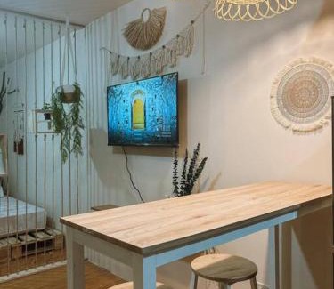 Bocaue Apartment | Boho Themed 1BR Condo near PH Arena and SM Marilao