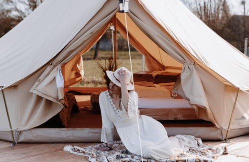 Ziemetshausen House | Boho Zelt @ Lebenshofalpakas