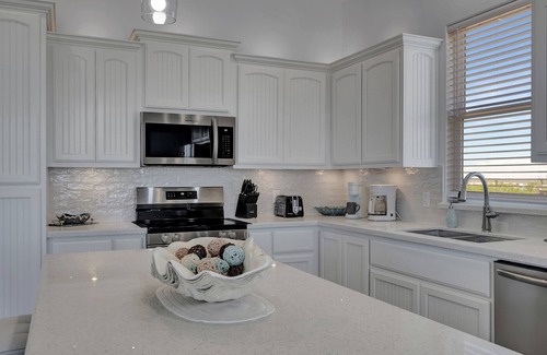 Gilchrist House | "Bolivar Beachfront Bliss" Beachfront home 5 bedroom 4.5 bath Cargo Lift