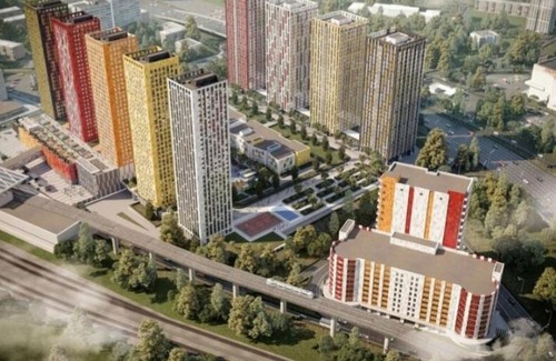 Krasnogorsky District Apartment | Большая Воскресенская 1 Станция Павшино жк Тетрис