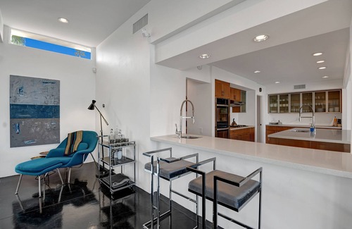 Twin Palms House | Bond House - Architectural Twin Palms!