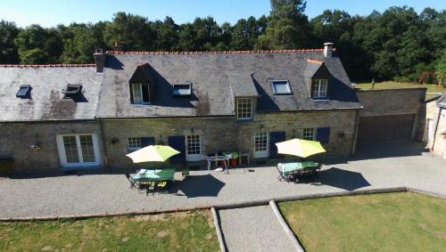 Malguenac House | Bonne Chere Family Friendly Gites * Heated Pool * Huge Playbarn