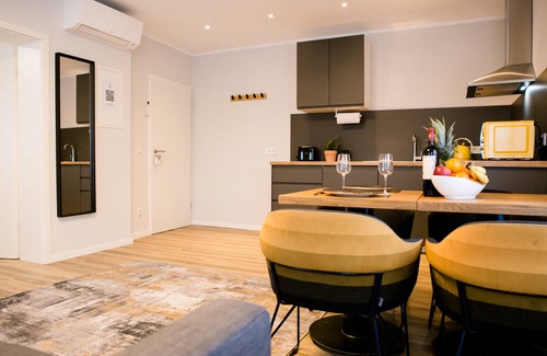 Sankt Augustin Apartment | bonquartier|LUXAPT#2-Selfcheckin/Kü/AC/Prkn/SBahn