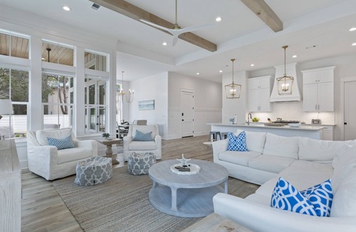 Gulfview Heights House | Book a Fall Getaway! Private Pool! 5 Adult Bikes! 30A Beaches! Short Walk to the Beach!