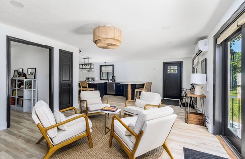 Waquoit Village House | Book a Last Minute Cape Escape! Modern, Tranquil Cape home close to town beaches