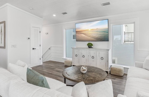 Cliffs of Seagrove House | Book for Summer! "Beach Music" Luxury Home with Gulf Views! Golf Cart! Private Heated Pool