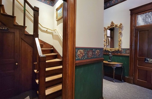 Historic Railroad District House | BookStayHop - Peerless Hotel~ Guest Room 6~ Downtown Ashland