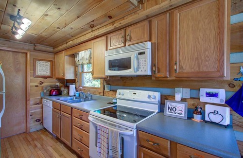 Zionville Cabin | Boone area Cabin with Hot Tub. Pet friendly!