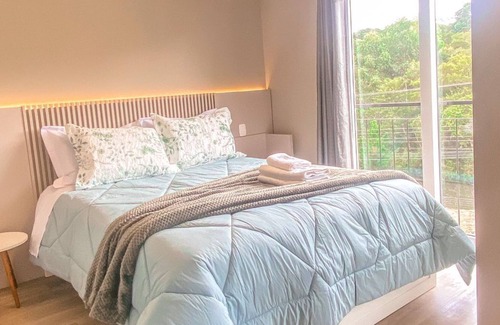 Floresta Apartment | Borges Gramado 2km from Rua Coberta