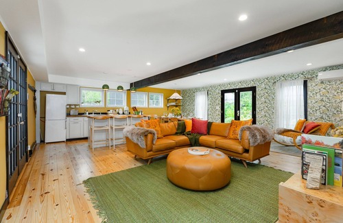 Saugerties House | Botanical Hideaway: Gorgeous Home w/Hot Tub & Private Pond