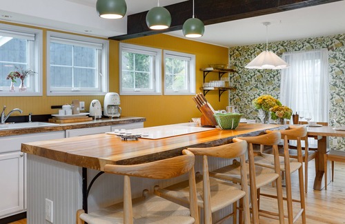 Saugerties House | Botanical Hideaway: Gorgeous Home w/Hot Tub & Private Pond