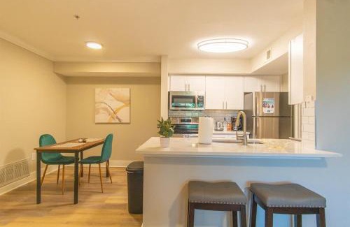 North Arlington Apartment | Boulevard Stays Luxury 1BR King Suite Parking Pool