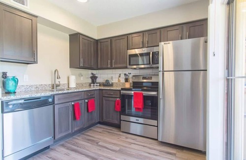 Far North Dallas Apartment | Boulevard Stays Tranquil 1BR King Suite Pool, Gym, Parking 01
