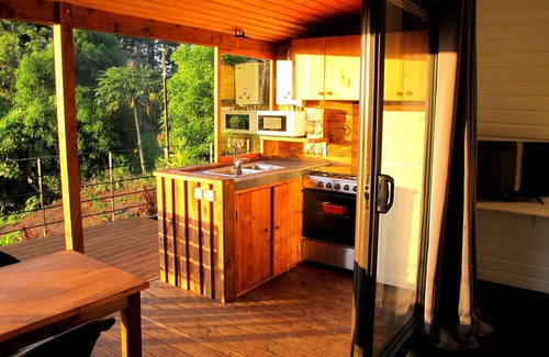 Arue House | Bounty Lodge vacation rentals with panoramic lagoon and ocean views