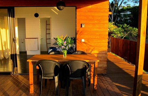 Arue House | Bounty Lodge vacation rentals with panoramic lagoon and ocean views