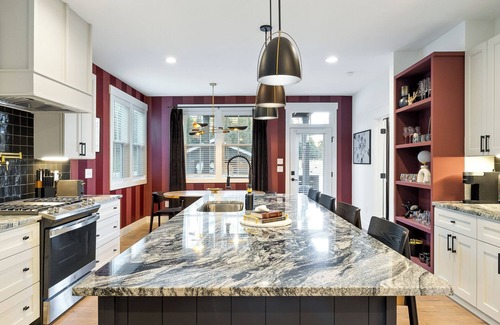 West Southern Pines House | Bourbon & Bubbles with Speakeasy & Hot Tub in Downtown Southern Pines!