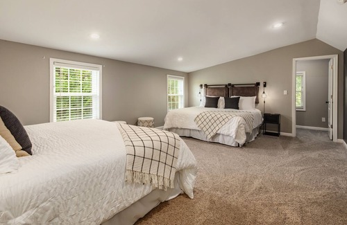 Buckner House | Bourbon Trail Beauty w/ Speakeasy, Pool, Hot Tub & Fire Ring Area