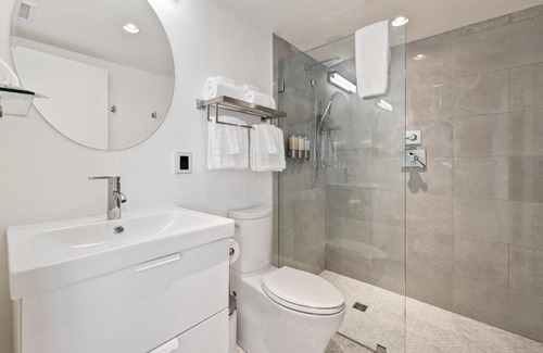 North Downtown Hotel | Boutique Room steps from Downtown Mall Rose Jean Room 3