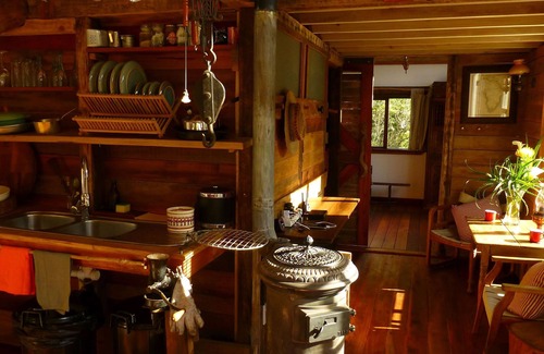 Storms River Cabin | Boutique Vintage Forest Cabin, Panorama Loft Views