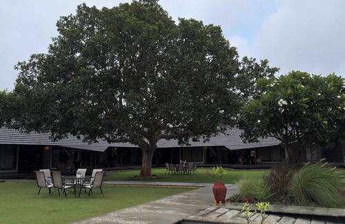Junagadh Villa | Boutique wilderness stay by forest lawns. Peaceful! Pet‑Friendly!