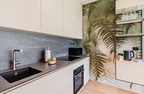 Bovec Apartment | Bovec Chic Apartment with Sauna - One Bedroom Apartment with Balcony