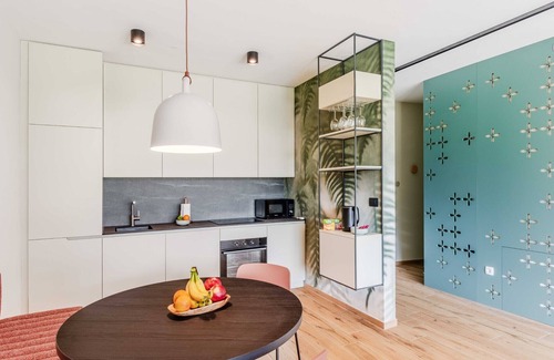 Bovec Apartment | Bovec Chic Apartment with Sauna - One Bedroom Apartment with Balcony