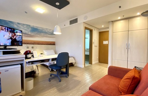 Alphaville Industrial Apartment | Beautiful Renovated Flat in Alphaville with wifi+1 space