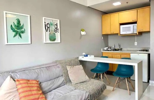 Alphaville Industrial Apartment | One Bedroom Apt in Alphaville with Wi-Fi and AC