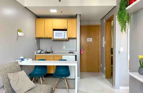 Alphaville Industrial Apartment | One Bedroom Apt in Alphaville with Wi-Fi and AC