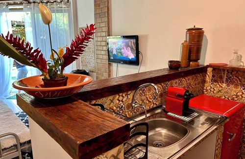 Alto da Boa Vista Ski Chalet | Cozy chalet in harmony with nature in the Tijuca Forest in Rio de Janeiro.