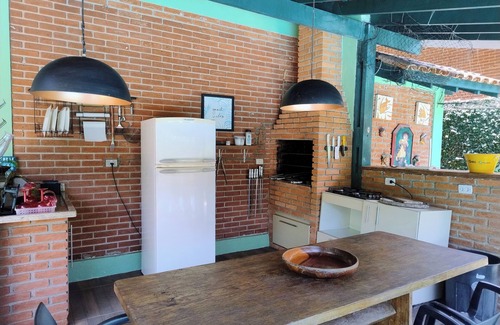 Guaruja House | Casa Albamar – Swimming pool, barbecue, comfort and security surrounded by nature