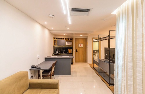 Barra da Tijuca Resort | Fantástico Flat em Resort com Vista Mar