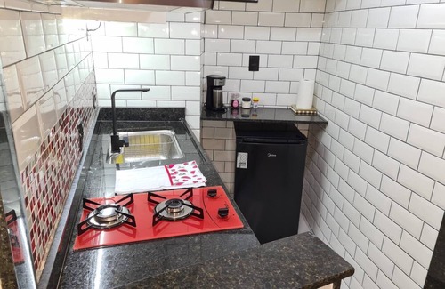 Barra da Tijuca Apartment | Sala e Quarto na Barra da Tijuca Próximo à Praia