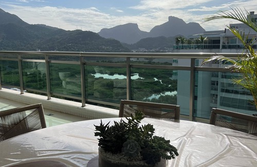 Barra da Tijuca Apartment | 4 suites apartment in Resort type Residential Condominium with total security