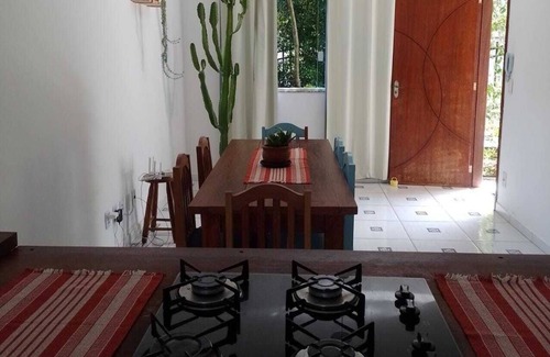 Cachoeiras de Macacu House | House with 2 bedrooms, barbecue and garage. Close to the river. Pets accepted!