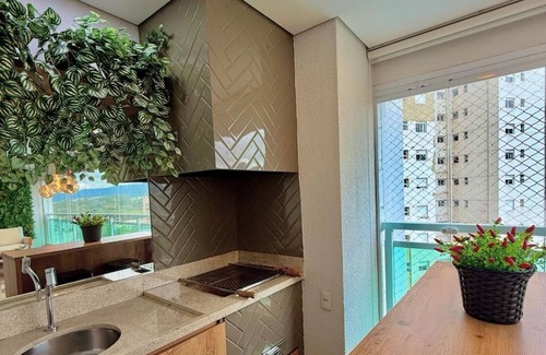 Mogi das Cruzes Apartment | Apartment luxo 3 suítes varanda gourmet