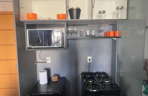 Bauru Apartment | Charming loft (CPO, Centrinho USP, Bauru Shopping)