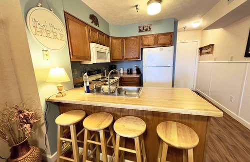 Davis Condo | BR127- Recently Renovated! Charming and Affordable! A/C! Outdoor Pool!