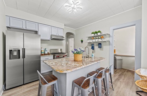 Lower East Side House | Brady St Retreat! 4BR House w Patio & Fenced Yard